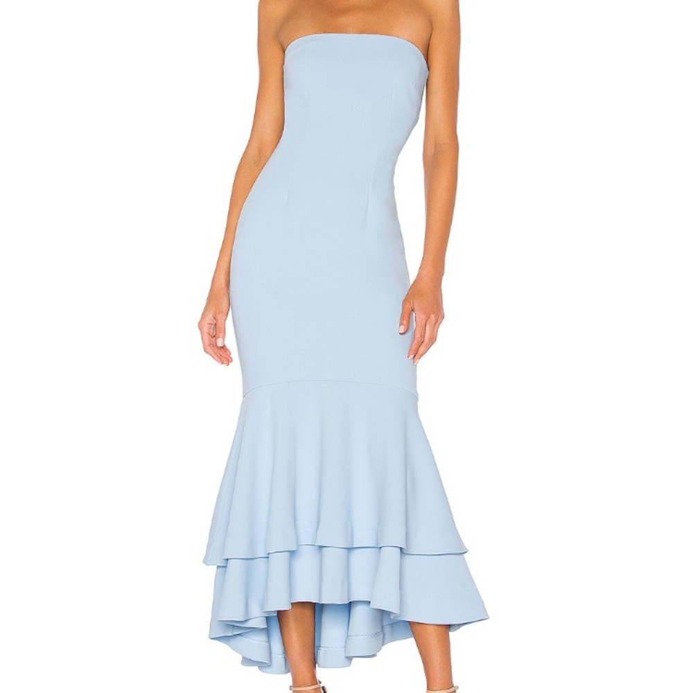 Sold out Lovers + Friends Dillion dress in blue